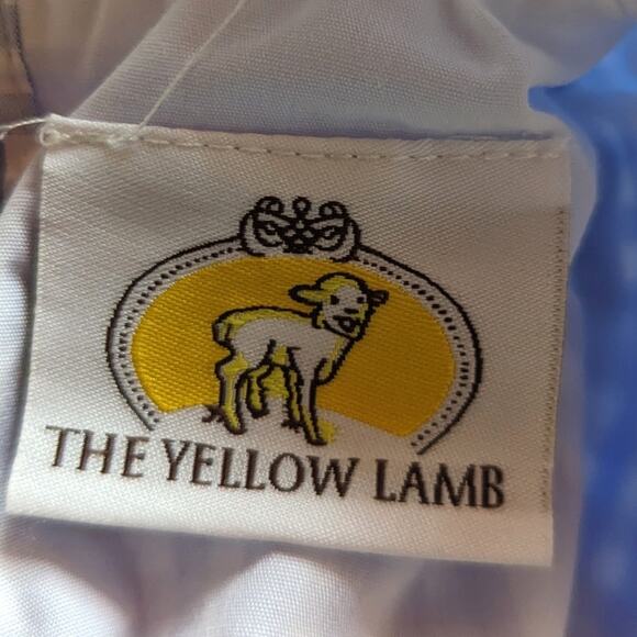 The Little Lamb Bubble Romper Baby Sz 12m Blue Gingham Boutique - Picture 4 of 6